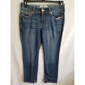 *NWT* ARIAT WOMEN'S REAL PERFECT RISE STRYKER STRAIGHT DENIM JEANS SIZE 30R 30